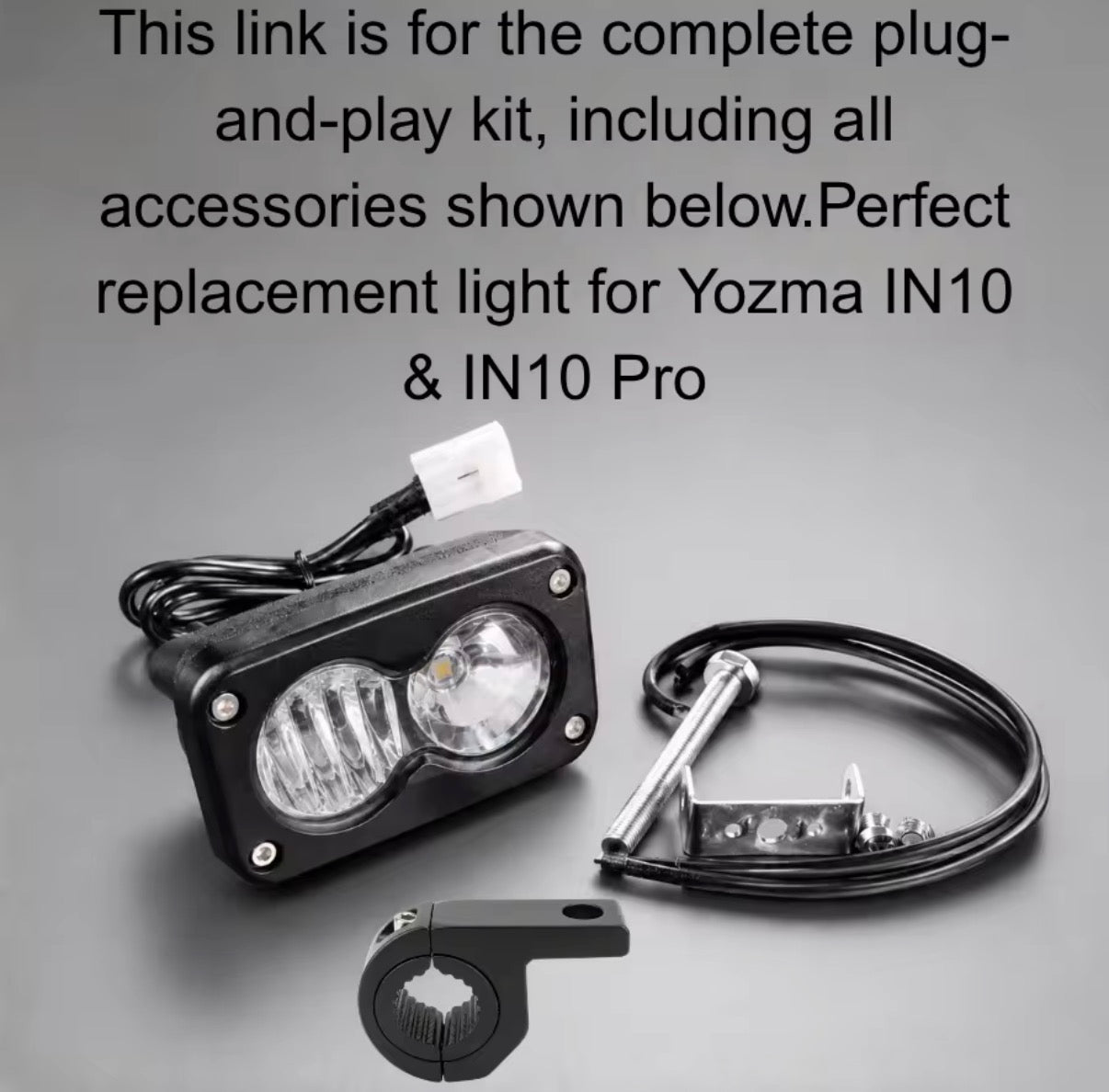 Plug and Play Yozma Baja Headlight