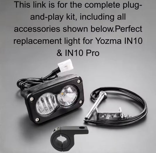 Plug and Play Yozma Baja Headlight
