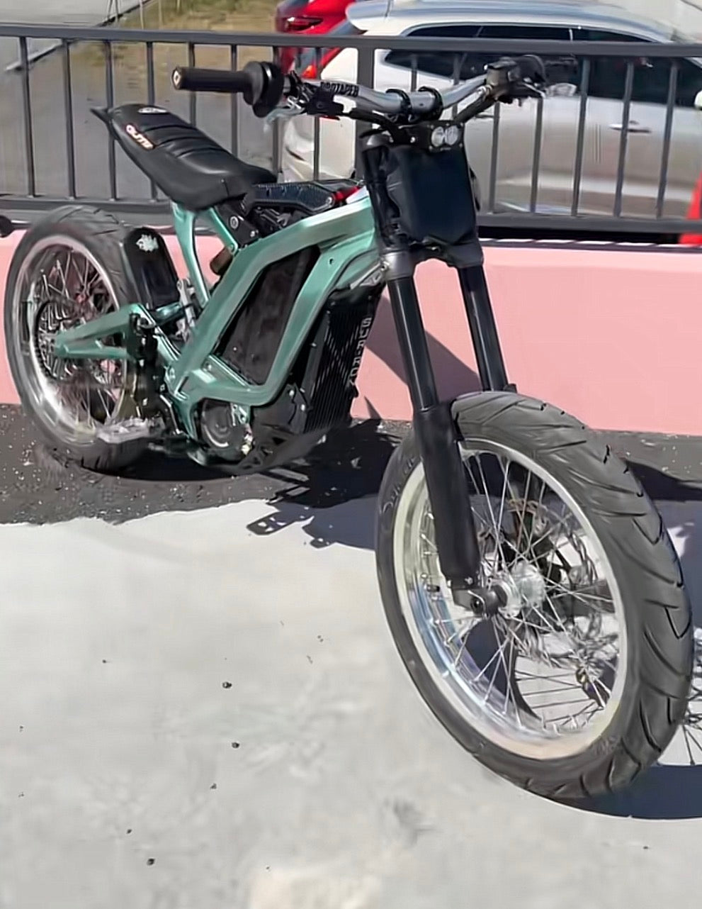 Glossy Moto Cutz Plate