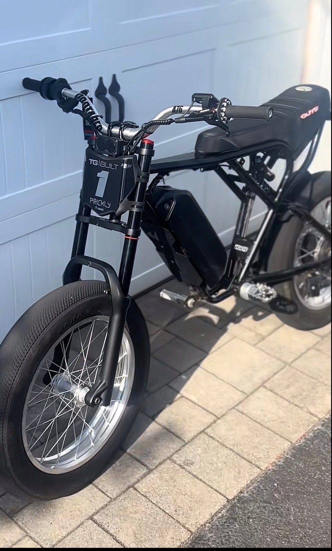 Fat tire 20x4 air forks