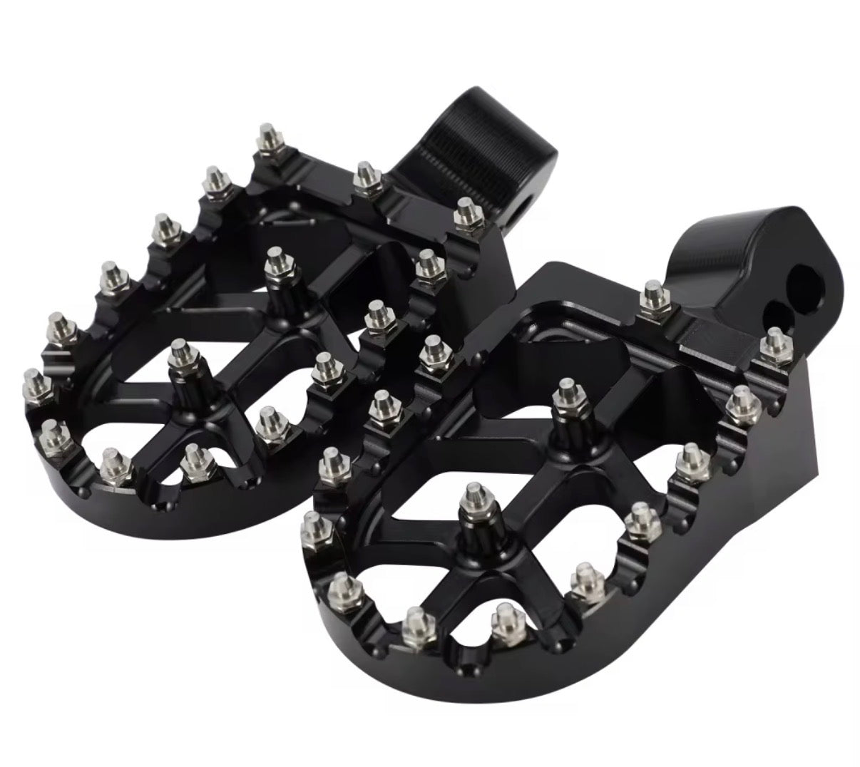 Foot pegs for Emotos