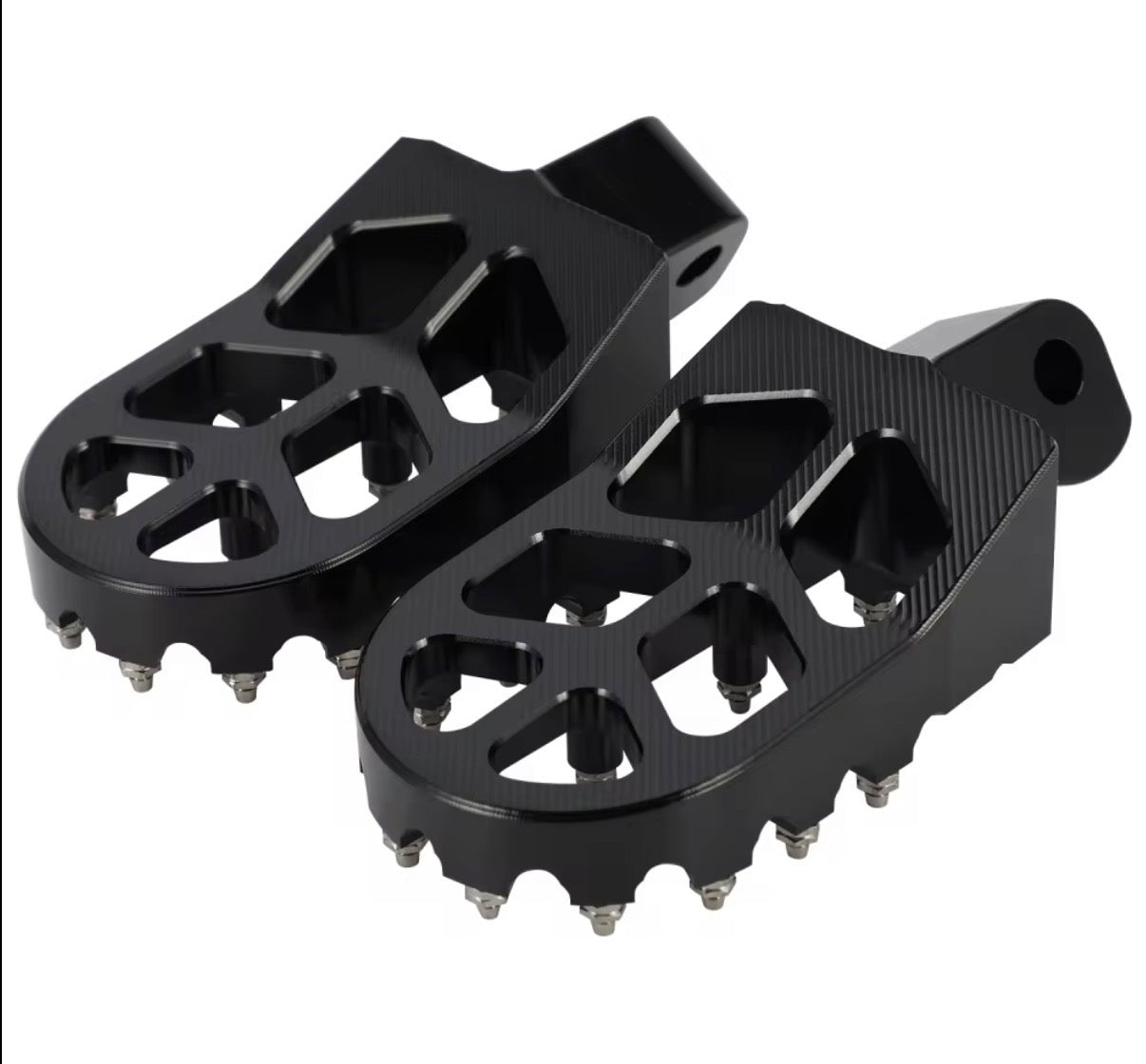 Foot pegs for Emotos